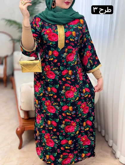 پیراهن نخ طلاکوب 3121