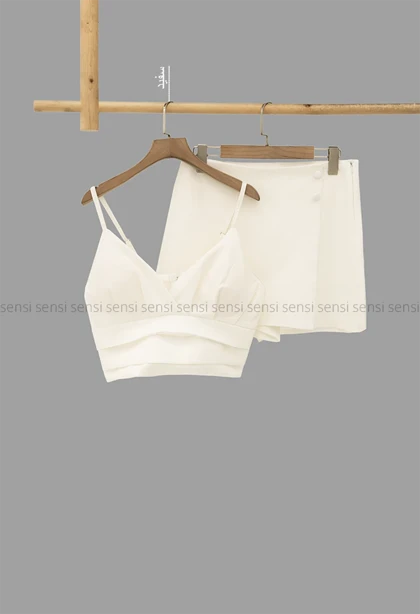 ست نیم‌تنه دامن نما مازراتی کد1005328