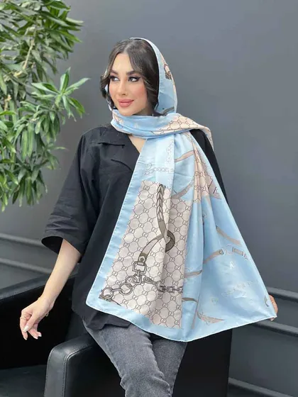 شال گوچی طرح کمربندی