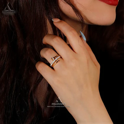 انگشتر میخی کارتیه Cartier Juste un Clou Ring G01