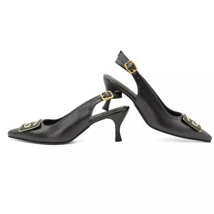 کفش مجلسی زنانه پاشنه‌دار 5 سانت مدل 400932 _ sandal valentino