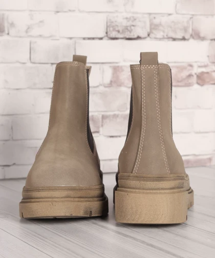 نیم بوت مردانه بدون بند و زیپ‌دار 1094