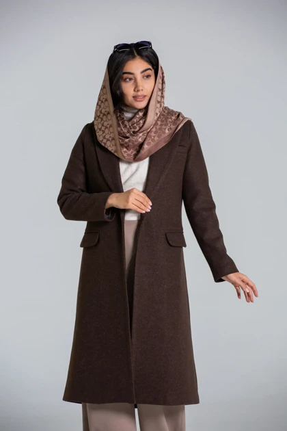 پالتو یقه بلیزر بلند