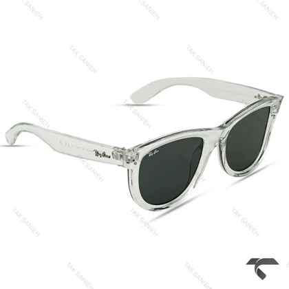عینک دودی ری بن RB0501-3 پلاریزه شیشه ای RayBan-10053-U