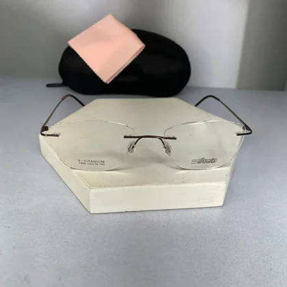 عینک طبی فریم لس Silhouette کد 7908