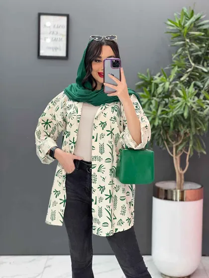 شومیز طرحدار سنتی