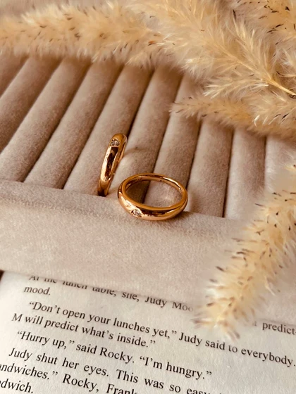 انگشتر رینگ نگین قلب ژوپینگ M67