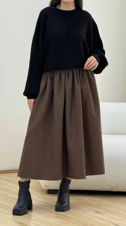 دامن کلوش جناقی