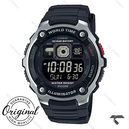 ساعت کاسیو دیجیتالی AE-2000W-1BV مردانه اورجینال Casio-10250-G