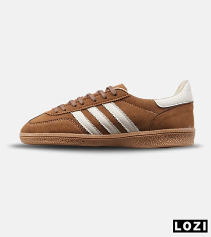 کفش کتانی مردانه و زنانه قهوه ای ADIDAS Spezial مدل 9101