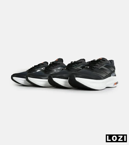 کفش کتانی مردانه و زنانه مشکی Adidas Adizero مدل 7028