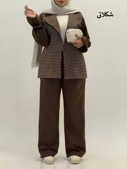 3727-کت و شلوار سلین