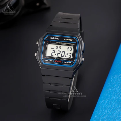 ساعت کاسیو نوستالژیک CASIO F-91W-1DG
