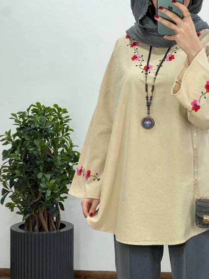 مانتو گلدوزی نرگس 2(ایراد دار)