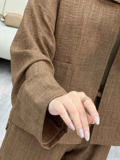 ست کت و شلوار بغل چاک