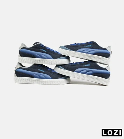 کفش کتانی ورزشی سرمه ای آبی مردانه و زنانه PUMA suede XL crush