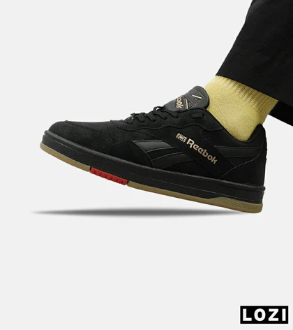 کفش کتانی کلاسیک مشکی کرم Reebok Classic Leather Review