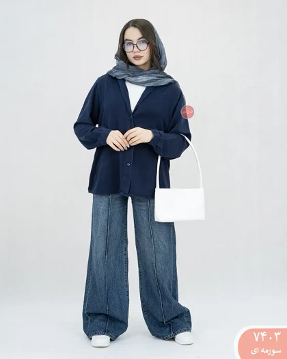 شومیز سیلک 7403