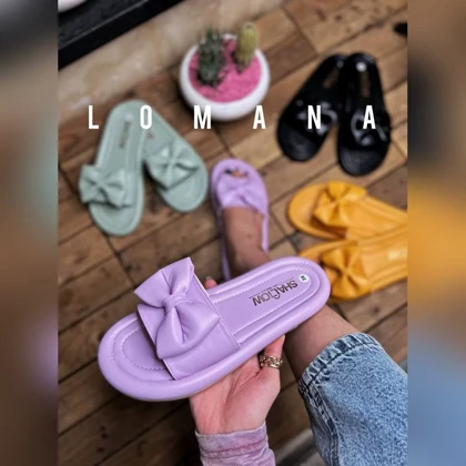 اسلیپر پاپیونی چرم