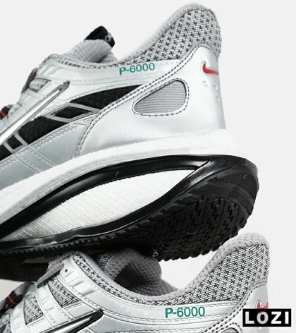 کفش کتانی مردانه و زنانه طوسی نایک NIKE P-6000