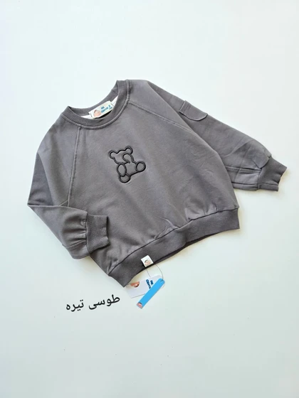 بلوز تک بچگانه تدی گلدوزی (2495)