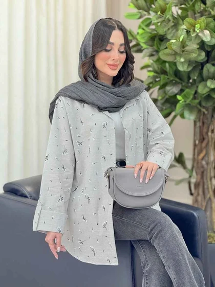 شومیز تک جیب پشت پیله