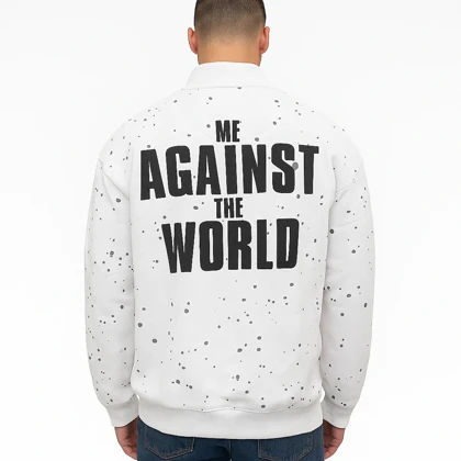 دورس نیم زیپ مردانه پارچه سه نخ تو کرکی استایل شیک و خاص مناسب زمستان 5003