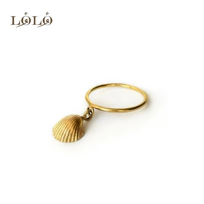 انگشتر نقره صدف