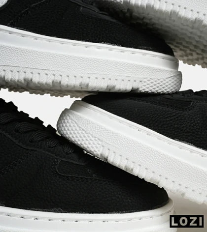 کفش مردانه و زنانه مشکی سفید NIKE AIR FORCE