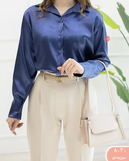 شومیز ساتن 8030