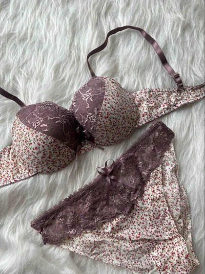 ست شورت و سوتین ابرنازک فنردار NBB کد : 4269