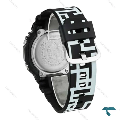 ساعت مچی کاسیو جیشاک 2100 مردانه سفید مشکی GShock-7773-G