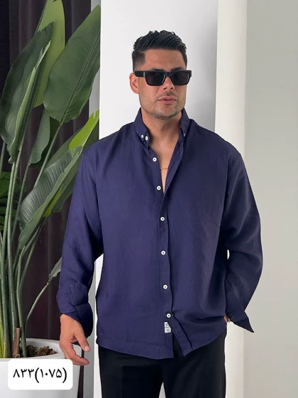 پیراهن مردانه لینن1070mc