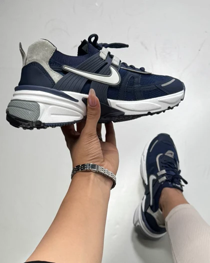 کتانی  بافتی NIKE سرمه ای کد 1200119