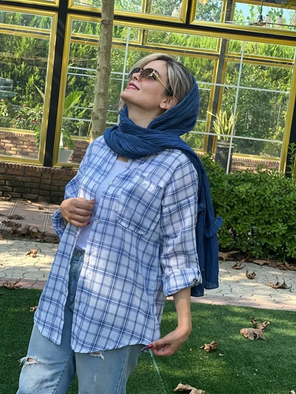 مانتو چهارخونه سلین