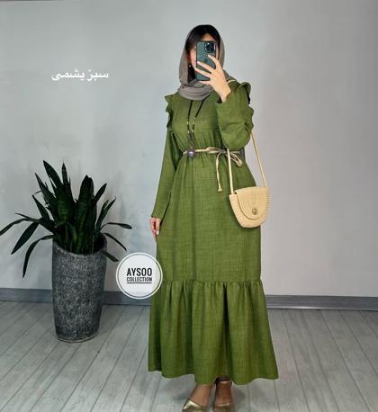 پیراهن مانتویی مانلی 1