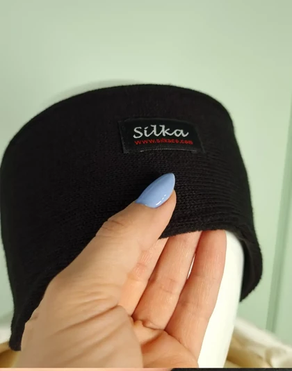 هد بند زمستانی مردانه کاموایی چسبدار سیلکا