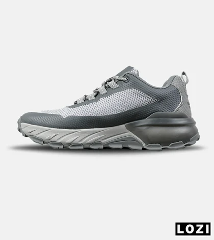 کفش کتانی طبی ورزشی طوسی فیلی SKECHERS max protect مدل 7569