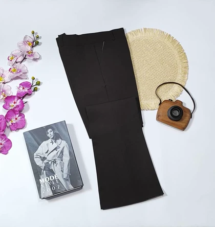 شلوار دمپا بوتکات کرپ دابل کد 30108