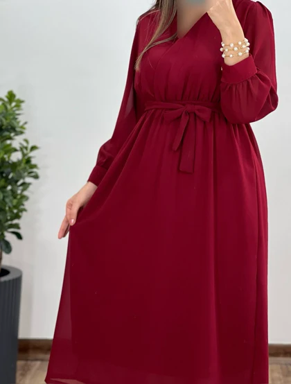 پیراهن حریر ستاره 4