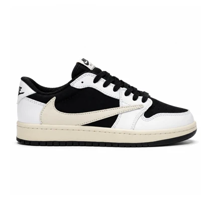 کفش و کتانی مردانه مدل نایک ترویس NIKE TRAVIS رنگ مشکی کرم کد 30052