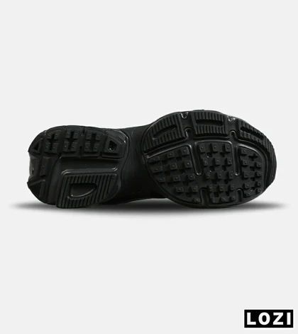 کفش کتانی مردانه و زنانه مشکی طوسی Nike cushlon مدل 7863