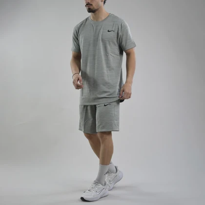ست تیشرت و شلوارک اسپرت نایک مدل DS-JDI-4K1063 طوسی
