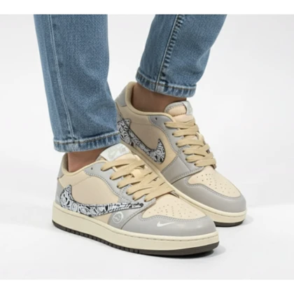 کتانی زنانه ترویس دیور طوسی کرم