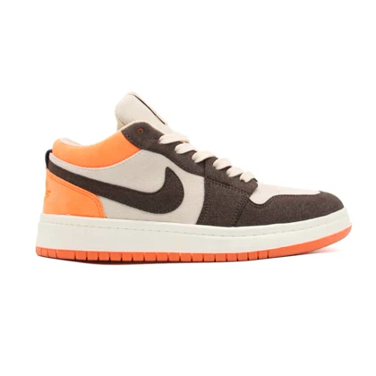 کتانی جردن 1 کرم نارنجی کد 6078