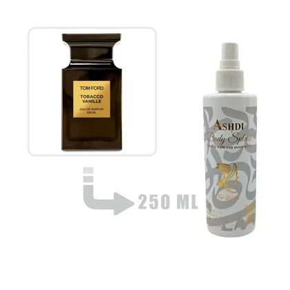 بادی اسپلش عطر ادکلن تام فورد توباکو وانیل مردانه و زنانه 250 میل Tom Ford Tobacco Vanille 250ml