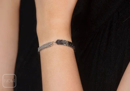 دستبند استیل زنجیر و حدید