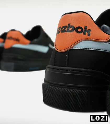 کفش کتانی کلاسیک مشکی آبی Reebok Classic Leather Review