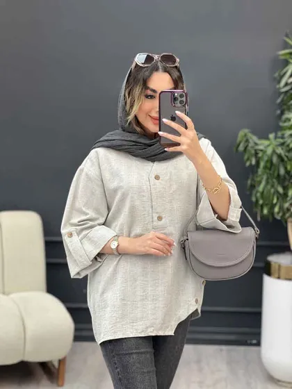 مانتو جلو بسته شیما