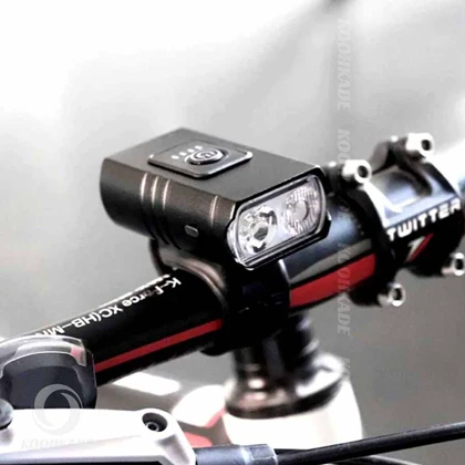 چراغ جلو شارژی دوچرخه 1000 لومن مدل T6 LED